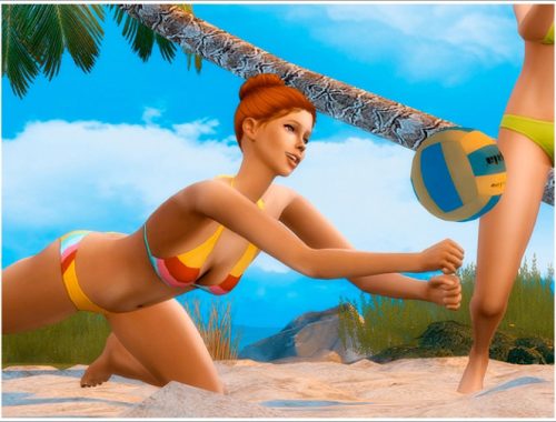 Beach Volleyball pose pack