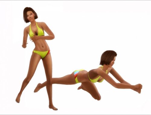Beach Volleyball pose pack