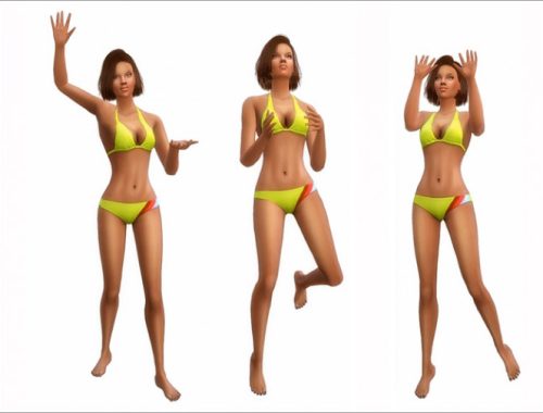 Beach Volleyball pose pack