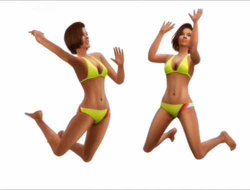Beach Volleyball pose pack