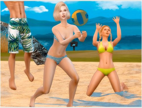 Beach Volleyball pose pack