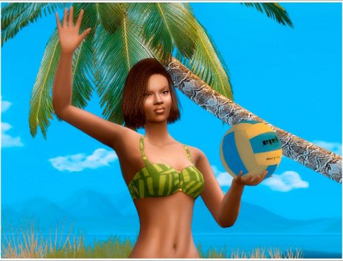 Beach Volleyball pose pack