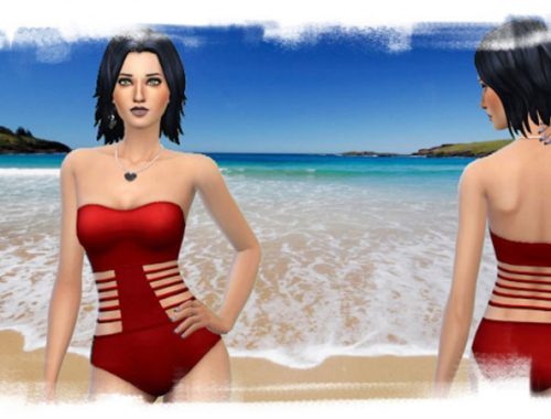 Fashionable Bathing Suit