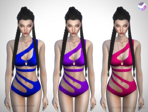 Asymmetrical Swimsuit