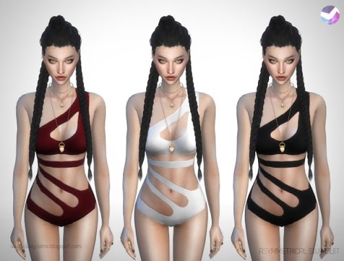 Asymmetrical Swimsuit
