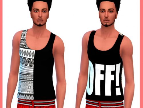 Mens Race tanks