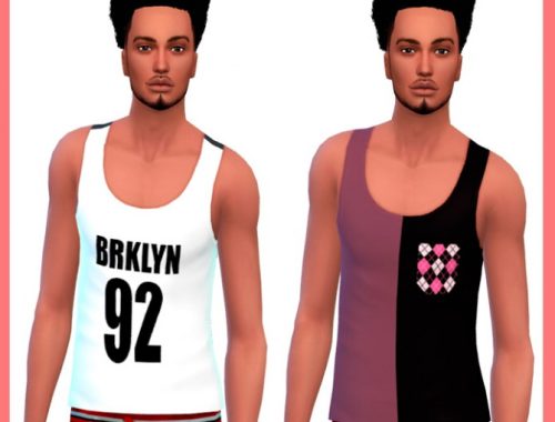 Mens Race tanks