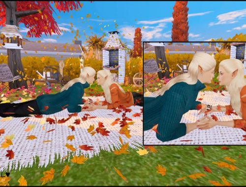 Autumn dream poses