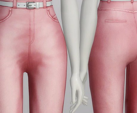 High waist jeans