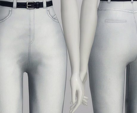 High waist jeans