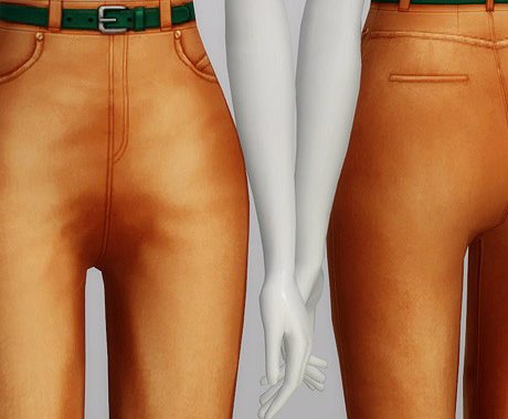 High waist jeans