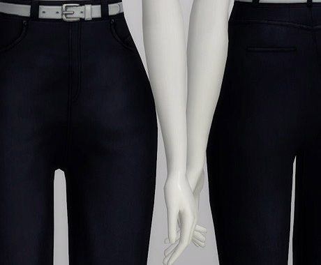 High waist jeans