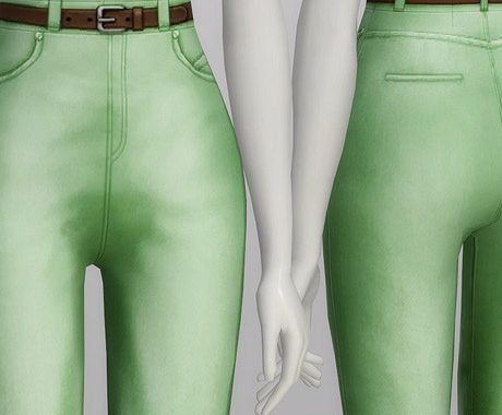 High waist jeans