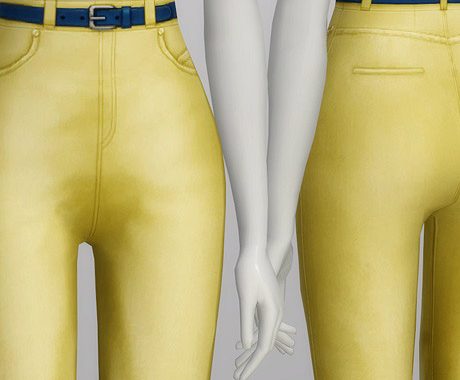 High waist jeans