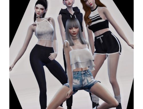 BLACKPINK POSES SET