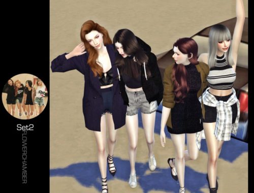BLACKPINK POSES SET
