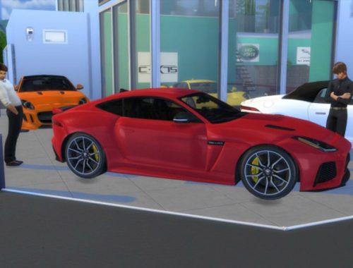 Jaguar F-Type SVR Coupe