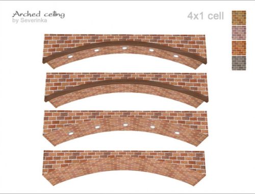 Arched ceiling