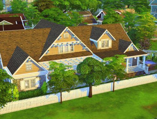 Fancy Craftsman house