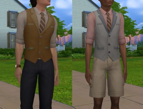 Dine Out Vest Layer Edit (Tucked In)