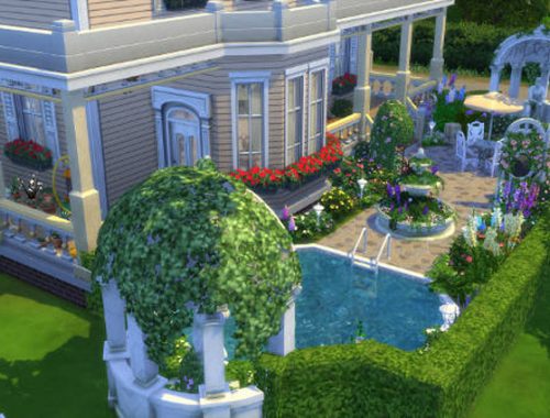 Wisteria Sims Lane house