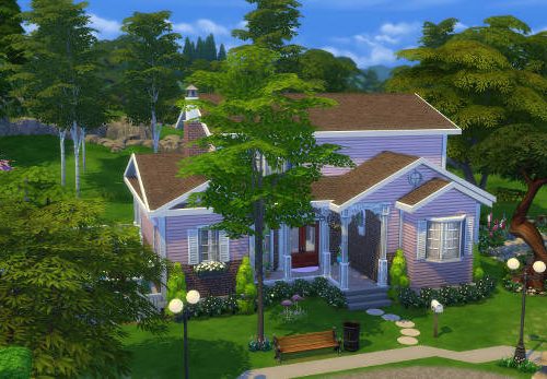 Wisteria Sims Lane house
