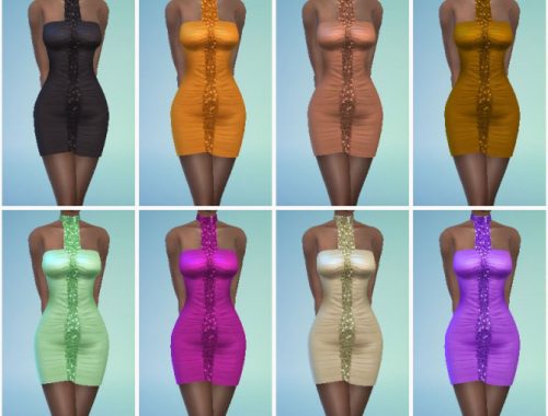 TS2 Night Life Dress Conversion