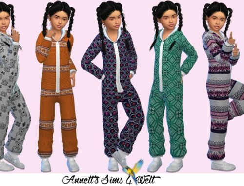 Knitted Jumpsuits for Kids