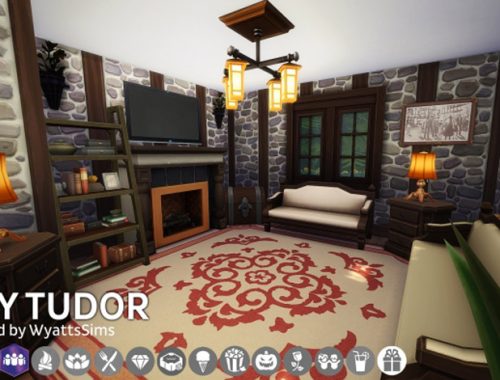 Tiny Tudor Home