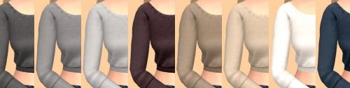 Cropped Sweater Recolors