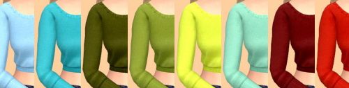 Cropped Sweater Recolors