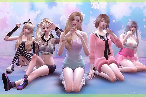 Combination pose 06