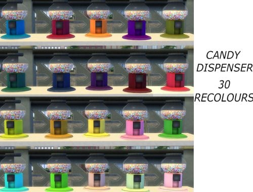 Functional candy Dispenser with Edible Candies