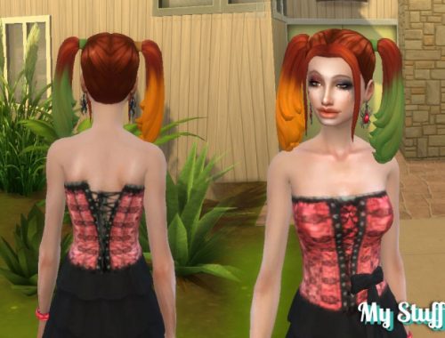 Harley Quinn Hair