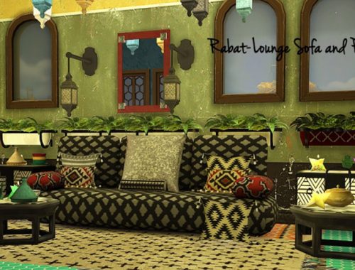 Rabat Lounge Morocco Set