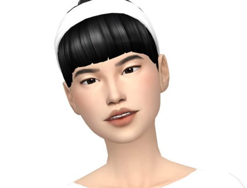 Deetrons Band Bun Bangs Hair Recolors