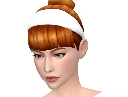 Deetrons Band Bun Bangs Hair Recolors