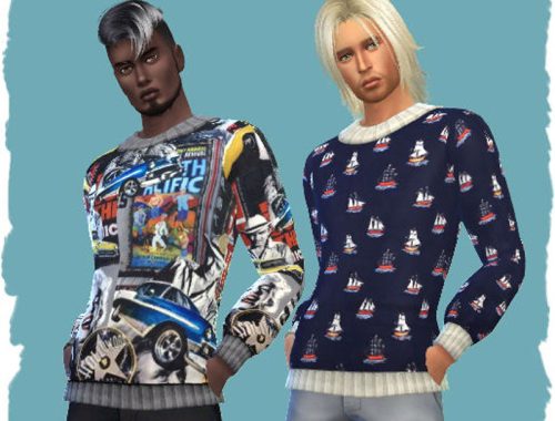 City sweater for males