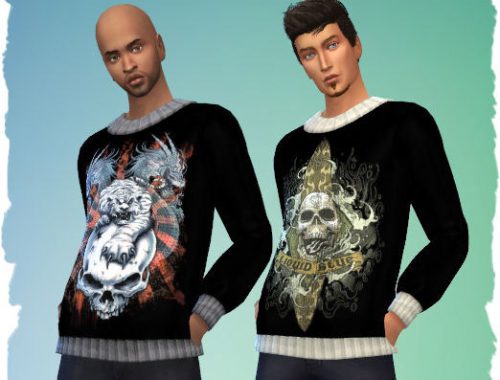 City sweater for males