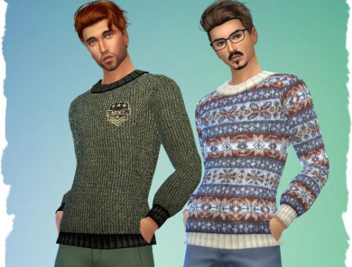 City sweater for males