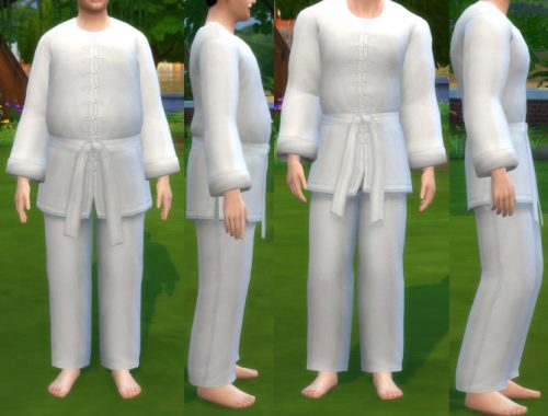 Sim Fu Uniform (TS3 WA)