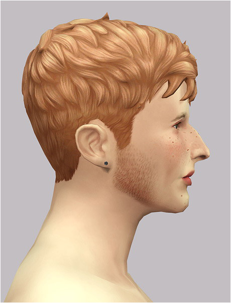 EP02 Messy Short Hair Edit M - The Sims 4 Catalog