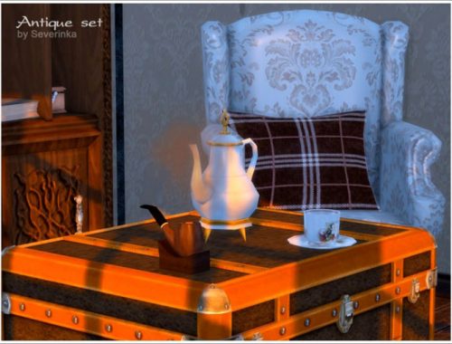 Antique set old English-style