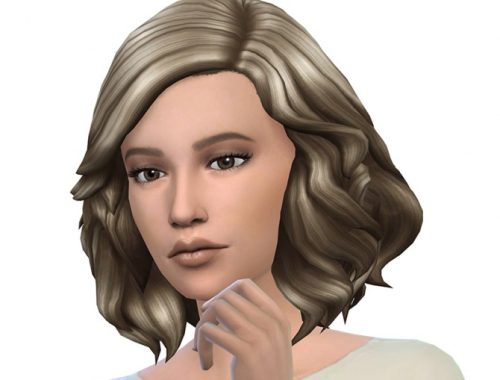 Kiara Zurks Medium Soft Wavy Hair recolors
