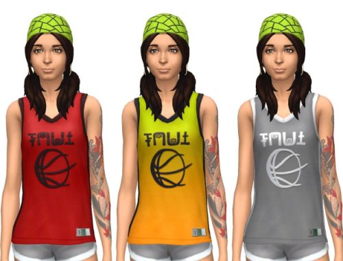 City Living Femaleâs Basketball Jersey Unlocked