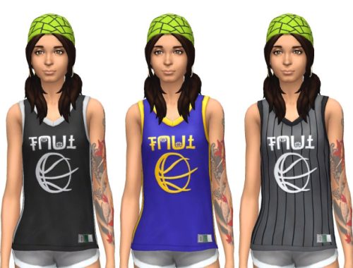City Living Femaleâs Basketball Jersey Unlocked