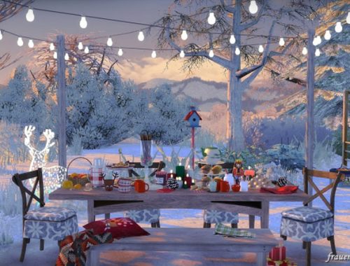 Winter Flowers House