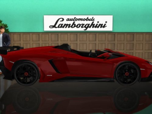 Lamborghini Aventador J