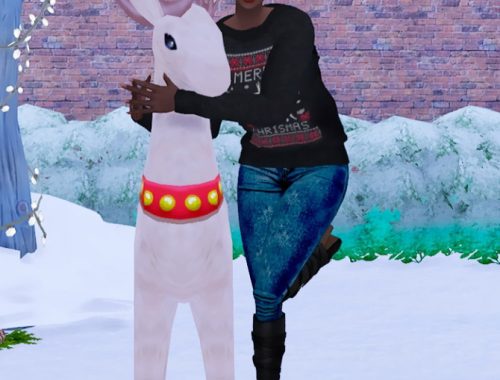 My litlle deer poses