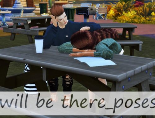 I will be there posepack